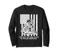 Anti Fascism Resist One Day We Will Wake Up to His Obituary Maglia a Manica