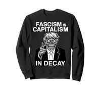 Anti Fascismo Anti Trump Il fascismo è Il capitalismo in decadimento Felpa