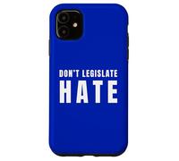 Anti-fascismo resistere all'uguaglianza Diritti umani Anti-repubblicano Custodia per iPhone 11