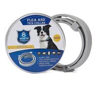 Anti Flea and Tick Collar for Dogs Adjustable and Waterproof Collar with Natural Formula Prevention Dog Pest Control Collar Against Ticks and Fleas La