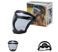 Anti-Fog Protective Full Face_Shield, Reusable Super Face Protective Cover, HD Durable Adjustable Face Visor