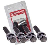 Anti furto bloccaggio serrature bulloni M12x1,5 40mm per Audi 80 A2 Coupe