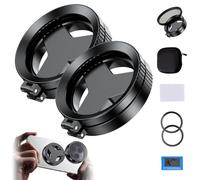 Anti-Glare Magnetic Phone Camera Filter, Magnetic Cpl Filter for Iphone, Foldable Portable Professional 52mm Polarizing Filters, Reduces Reflections Enhances Colors (2set)