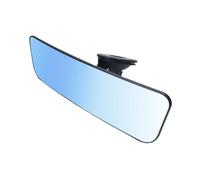 Anti Glare Rear View Mirror - Car Interior Rearview Mirror | Car Truck Interior Rear View ANTI GLARE Suction Cup Blue | Wide Angle Panoramic Convex Curve Rearview Mirror | Antiglare For Cars