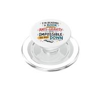 Anti Gravity Libro Scherzo Lettura Divertente Gioco di parole Citazione PopSockets PopGrip per MagSafe