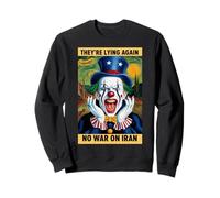 Anti-Guerra Iran Protesta Clown Notizie False Satira Felpa