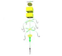 Anti impianti pesca con sospensione inferiore Gancio galleggiante per carpa testa grossa Accessori per la pesca spinati Installazione facile Anti impianti perforazione sospensione inferiore