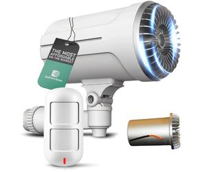 Anti-intrusione nebbia, squat, intrusione e furto | Proteggi la tua casa/appartamento con questo innovativo sistema di allarme autonomo Tuya App (ricarica extra, 1, set)