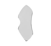 Anti-invecchiamento Sha Raschietto Massaggio Board In Acciaio Inox Strumenti Facciali per Pelle Stringere Strumento Metallo Viso Corpo Occhi Collo Migliorare La Circolazione Sanguigna Ridurre A