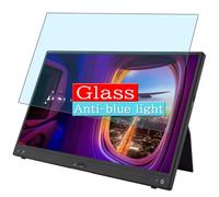 Anti Luce Blu Vetro Temperato Pellicola Protettiva, compatibile con ASUS ZenScreen MB16AHV 15.6" Monitor, Protezioni Schermo Screen Protector