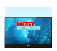 Anti Luce Blu Vetro Temperato Pellicola Protettiva, compatibile con Mobile Pixels Glance 101-1009P01 16" Monitor, Protezioni Schermo Screen Protector