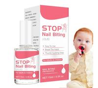 Anti Nail Biting Nail Polish, Stop Nail Repair Nail Varnish, Bitter Nail Polish Against Nibbling in Children, Clear Nail Varnish, Nail Biting treat-ment For Adults & Children