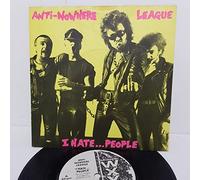 ANTI-NOWHERE LEAGUE, I hate...people, B side lets break the law, ABCD 2, 7 inch single