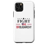 Anti Oligarchy Fight Fascism Deport No Kings Save Democracy Custodia per iPhone 11 Pro