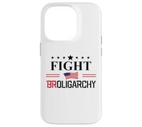 Anti Oligarchy Fight Fascism Deport No Kings Save Democracy Custodia per iPhone 14 Pro
