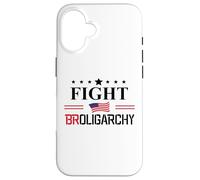 Anti Oligarchy Fight Fascism Deport No Kings Save Democracy Custodia per iPhone 16