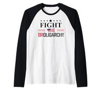 Anti Oligarchy Fight Fascism Deport No Kings Save Democracy Maglia con Maniche Raglan