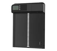 Anti Pizzicore For Pollaio, Timer, Induzione, Temporizzazione Elettrica Intelligente, Porta Automatica For Polli, Strumenti Agricoli All'aperto Impermeabili Facile Da Usare(Black)