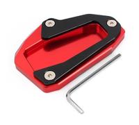 Anti-ribaltamento Per Ducati Per Diavel 1260S Per Lamborghini 1260 Cavalletto Per Moto Supporto Per Estensione Laterale Per Ingrandimento(RED BLACK)