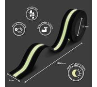 Anti-rutschband Luminoso Verde Ogni 5cm X 10m Autoadesivo Griptape Per Scale