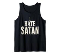 Anti Satana Tshirt Divertente Cristiano Gesù Dio Chiesa Canotta