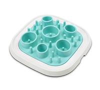 Anti schling napf e giocattolo interattivo Enigma Medium 11Bianco Turchese