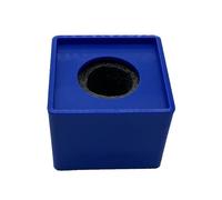 Anti Shock Microfono Piattaforma Supporto Precised Modellato ABS Block Ampia Compatibilità Per Podcasting Studio Accessori Mic Block Base