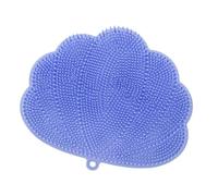 Anti Slip Doccia Piede Scrub Pad Silicone Body Exfoliator Back Scrubber con Ventose per Doccia Casa Massaggiatore Pad