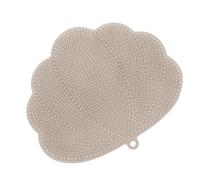 Anti Slip Doccia Piede Scrub Pad Silicone Body Exfoliator Back Scrubber con Ventose per Doccia Casa Massaggiatore Pad
