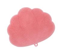 Anti Slip Doccia Piede Scrub Pad Silicone Body Exfoliator Back Scrubber con Ventose per Doccia Casa Massaggiatore Pad