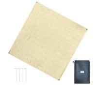 Anti Slip Heat Insulated Stove Pad- Square Fire Pit Mat | Indoor Fireplace Pad for Deck Patio Backyard Lawn BBQ Tailgating Picnic