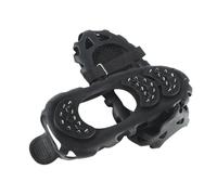 Anti Slip Ice Claws, Teeth Snow Cleats, Outdoor Traaction Grippers, Winter Shoe Spikes for Resistant Rampons, Sneakers, Stivali, Hiking, Walking, Driveway, Mountain Trail, 25.2/10.2/0.5 inch