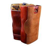 Anti Slip Pad - Cowhide Brown Mat, Musical Instrument Accessory, Skid Protection for, Guitar Compatible, Players | Home Studio Practice Performance Use