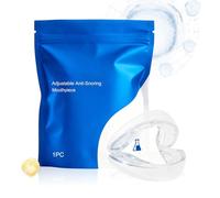 Anti Snoring Device - Flexible Silicone Sleep Aid for Comfortable Rest | Night Time Mouthguard with Soft Fit Design, Stop Snore Solution for Men Women Father Mother Husband Wife Adults Use