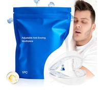 Anti Snoring Devices - Flexible Silicone Snoring Solution Mouthpiece Night Time Mouthguard Stop Snore For Men Women Father Mother Husband Adults Wife