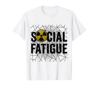 Anti Social Fatica Club Retro Maglietta