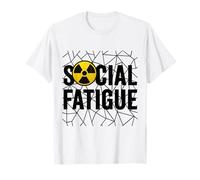 Anti Social Fatigue Club Retro Maglietta