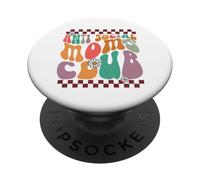 Anti Social Moms Club Divertente Mamma Festa della Mamma PopSockets PopGrip Adesivo