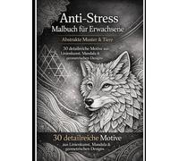 Anti-Stress Malbuch für Erwachsene: Abstrakte Muster und Tiere