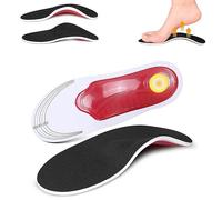 Anti-Swelling High Arch Support Insoles, PerfectFeet Orthotic Arch-Raise Shoe Pads, Shock Absorption Insoles for Standing All Day, Plantar Fasciitis Relief Insoles for Men Women (S/EU35-40,1 Pair)
