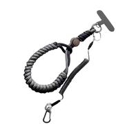 Anti Theft Phone Lanyard - Retractable Chain Wristlet | 3-in-1 Cell Phone Holder With Anti-Drop -Loss Strap | Travel Safety Lanyard For Women Men Commuting Hiking Beach Kayak Concert Shopping Outdoor