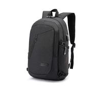 Anti-Theft Travel Laptop Backpack with USB Charging Port Lock,Water Resistant Slim Work Computer Bag for Men College Bookbags Fits 15.6 Inch Laptop