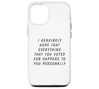 Anti-Trump resistere al fascismo politico anti-repubblicano americano Custodia per iPhone 12/12 Pro