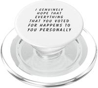 Anti-Trump resistere al fascismo politico anti-repubblicano americano PopSockets PopGrip per MagSafe