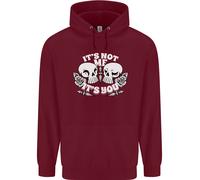 Anti Valentines Singolo Giorno Teschio Its Not Me Uomo Felpa