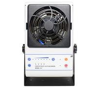 Anti ventilatore statico di ionizzatore, ventilatore di ionizzazione per elettronica, alto volume d'aria 45-110 CFM, flusso d'aria efficiente 30x60cm per rimozione della polvere