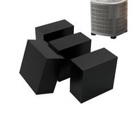 Anti Vibration Pads - Heavy Duty Rubber Non-Slip Mat Set | Noise Reduction Equipment Stabilizer | Shock Absorber For Washer Dryer, Macchina Vibrazione Dampening For Home HVAC