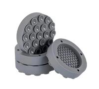 Anti-Vibration Washing Machine Feet Pad Silicone Non-Slip Mat(New Gray,12PCS)