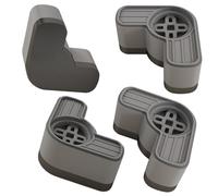 Anti vibrazione Pads, Washing Machine Stabilizer Feet, Shock Absorbing Pedestals, Noise Reduction Design, 4-Pack Set, Height-Boosting Accessories for Washer Dryer, Ideal