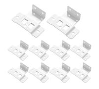 Anti-Wobbling Furniture Corner Connectors - L Brace Joint Bracket | Quick Fitting Anti-Wobbling Support | For Drawers, Tables, Chairs, Shelves & Bed Frames | Homeowners & Carpenters